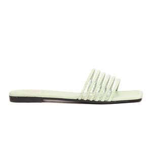 PISTAGREEN Casual <b>Summer</b> Spring Autumn PU Upper Women's <b>Slipper</b> - Product Image 3