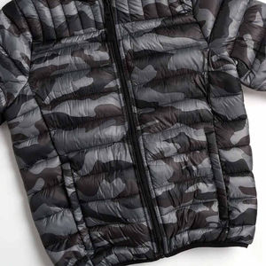 Doudounes personnalisées pour hommes Manteaux d'hiver matelassés Vêtements d'extérieur imperméables légers et chauds Streetwear Fabricant OEM ODM - Product Image 5