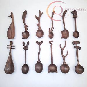 Natural Wooden <b>Cutlery</b> Set Food Safe Smooth Texture Ideal for Plastic Free Kitchen Dining Camping & Travel - Product Image 5