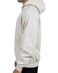 Custom OEM ODM Streetwear <b>White</b> Hoodie for Men and <b>Women</b> High-Quality Cotton Fleece Private Label Available OEM ODM Custom - Product Image 3