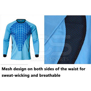 Chất Lượng Cao Cấp Thủ Môn Độn Đồng Phục Cho Ngoài Trời Bóng Đá Phù Hợp Với Mens Bóng Đá Thủ Môn Độn Đồng Phục - Product Image 4