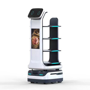 Nouveau robot de livraison de nourriture, intelligent, autonome, avec navigation VSLAM, pour service de restauration, garantie 5 ans, charge utile de 50 kg - Product Image 2