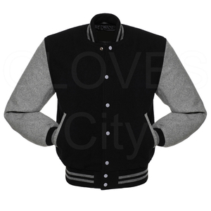Veste universitaire d'hiver pour homme avec logo brodé en chenille sur le devant, couleurs personnalisées, séchage rapide, coupe-vent - Product Image 2