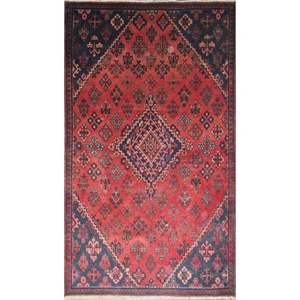 Tapis vintage artisanal noué à la main en mélange de laine et de coton avec envers antidérapant, ajoute douceur, chaleur et style à toute pièce. - Product Image 1