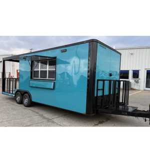 Remorque de vente ambulante pour barbecues et concessions alimentaires, modèle 2026, en acier de qualité, 8,5 x 24, en excellent état - Product Image 2