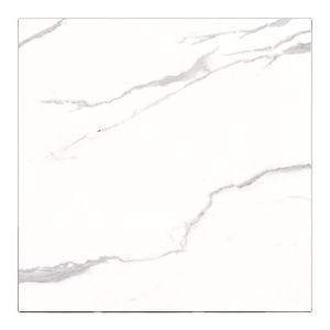 Azulejo de Mármol Blanco de Diseño STATUARIO 60*60 60*120, Mármol Puro de Alta Calidad, Azulejo de Piso Blanco Lechoso, Piedra Blanca - Product Image 1