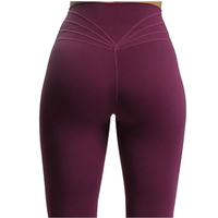 Leggings de Yoga para Mujer, Casuales, con Logotipo Personalizado, Cintura Media, Sin Costuras, Transpirables, Antibacterianos, Sólidos, para Gimnasio, Fitness, Entrenamiento, Levanta Glúteos, Invierno