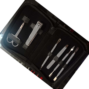 ASAP Customized Manicure Pedicure Set Hot Selling Stainless Steel <b>Nail</b> <b>Clipper</b> Cutter Trimmer Ear Pick Grooming Curved Fingers - Product Image 2