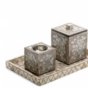 Quemador de Incienso de Lujo de Nácar para Ramadán, Regalo al por Mayor, Elegante Decoración para el Hogar de Oriente Medio, de Vietnam - Product Image 2