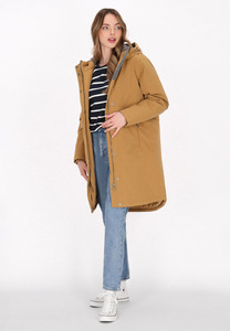 Venta caliente último logotipo personalizado Beige Mujer Única Parka Puffer chaqueta y acolchado burbuja abajo invierno abajo chaquetas para mujeres - Product Image 4