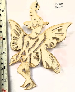 Ornement suspendu en forme d'ange de Noël Accessoires décoratifs de fête pour décorations d'arbre de Noël - Product Image 1