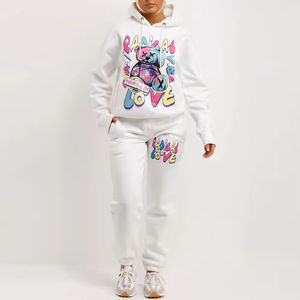 Chándales Deportivos para Mujer al por Mayor, Traje Deportivo Informal para Mujer, Chándal Liso, Último Diseño de Chándales para Mujer - Product Image 1