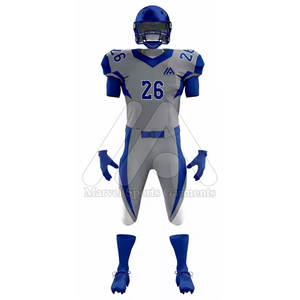 Custom Premium Football Kit New Design with Durable Material Breathable Short Sleeve for American Football - Product Image 2
