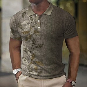 Tops d'été Plus Size Short Sleeve Homme Casual Cotton Luxury High Quality Fashion Clothes Plus Size Men's Polo Shirts - Product Image 4