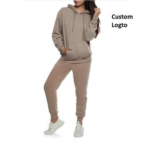 Sweat à capuche pull à manches longues en coton surdimensionné de haute qualité avec logo personnalisé pour exportation de vêtements à capuche pour femmes du Bangladesh - Product Image 4