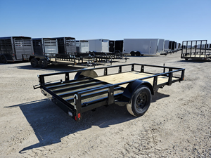 Nouvelle remorque utilitaire pour riziculture 2026, 76x12, à essieu simple avec porte de 5 pieds pour charges utiles de 6x12FT, 7X14 FT, 1001-2000kg - Product Image 5
