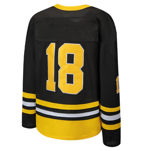 Maillot de hockey sublimé personnalisé Maillot de hockey sur glace vierge en gros - Product Image 1