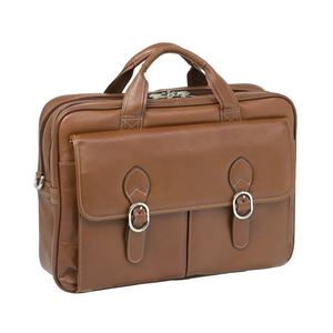Sac à Bandoulière de Bureau de Luxe de Grande Capacité avec Logo Imprimé Personnalisé en Cuir Véritable pour Ordinateur Portable et Tablette Nouvelle Version - Product Image 1