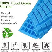 Moule à Bonbons et Plaque de Cuisson en Silicone Flexible : Idéal pour les Gourmandises Maison, Facile à Nettoyer, Sans BPA et Compatible Four