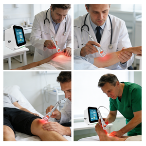 Appareil de thérapie <span class=keywords><strong>laser</strong></span> infrarouge puissant 810 980 nm pour les soins des plaies inflammatoires chez les animaux, les maladies articulaires dégénératives, utilisation vétérinaire - Product Image 4