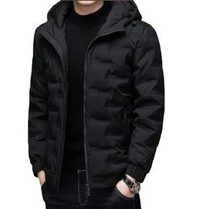 Chaqueta bomber acolchada de camuflaje holgada Formal para hombre, ropa de calle gruesa de primavera, técnica lavada de ganchillo con cremallera, servicio OEM - Product Image 5