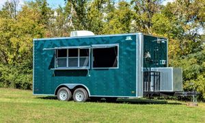 รถพ่วงขายอาหารเคลื่อนที่ พร้อมเตาบาร์บีคิวสำหรับขาย - Product Image 5