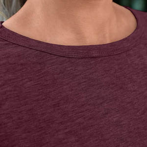 T-shirts ajustés pour femmes, plusieurs styles, couleurs, techniques d'impression unies, vêtements vierges bon marché, vente en gros directement de l'usine - Product Image 5