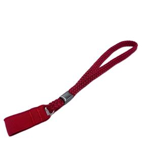 N ° 2 rojo elástico de nailon sostenible bastón correa de muñeca - Product Image 1