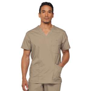 Customized <b>Mens</b> Scrub Sets Best Quality Soft <b>Stretchy</b> V Neck Uniforms for Medical Hospital Clinical and Healthcare Use - Product Image 3