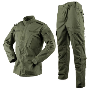 Uniforme de Guardia de Seguridad Táctico de Camuflaje Oxford Rip-Stop, Traje de Entrenamiento Táctico Personalizado Azul Oscuro Unisex, Venta al por Mayor de Fábrica - Product Image 1