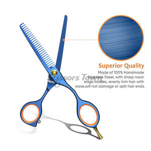 Ciseaux à effiler Équilibre parfait pour une performance lisse Ciseaux à effiler Idéal pour les détails de précision et l'encadrement du visage - Product Image 2