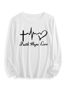 Tùy chỉnh unisex dành cho người lớn dài tay áo TEE vòng cổ, thiết kế phía trước in, chúng tôi địa phương Pod - Product Image 1