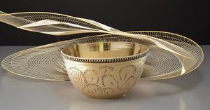 Bol mélangeur rond en métal pour salade, battre les œufs, servir à des fins décoratives et de cuisine bol de service en laiton pour bonbons de taille moyenne - Product Image 4