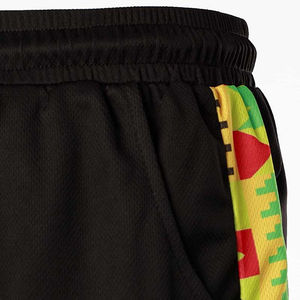 <b>High</b> Quality Custom Men's Short Set Unique Logo Design Solid Pattern <b>Knee</b>-Length for Summer and Autumn Wear Wholesale - Product Image 6