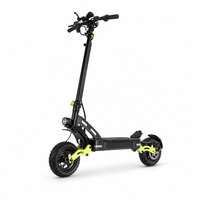 Trottinette électrique tout-terrain pliable 1200W 60V 15.6Ah 60KMH Pneus de 11 pouces Double suspension NFC Adulte