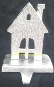 Porte-chaussettes de Noël en métal de qualité supérieure, décoration de Noël en ange doré, prix avantageux - Product Image 5