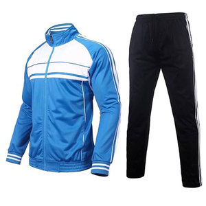 Chaqueta de chándal roja con pantalón negro, chándales elegantes al por mayor con tela moderna de sastrería delgada y cómoda, chándales OEM - Product Image 4