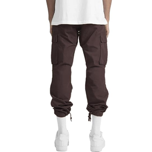 Direct from Factory <b>Men's</b> Stylish Comfortable 100% Cotton Multi-Pocket Cargo Pants <b>for</b> Spring and Autumn <b>Overalls</b> - Product Image 4