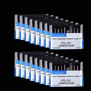Multi-Use Precieze Dentale Diamant Burs FG-101 Tanden Polijstset Hoge Snelheid Handstuk Tip Diamant Bur - Product Image 6
