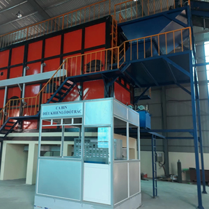 Incinerador de Residuos Autotérmico Ecológico, Experto en Tratamiento Inofensivo, Modelo T-Tech Vietnam CNC-350T, 1 Año de Garantía - Product Image 1