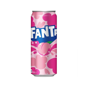Fanta White Peach Japan 24x300ml Cans Contains Carbonated Water High Fructose Corn <b>Syrup</b> And Natural White Peach Flavor - Product Image 2