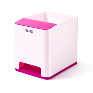 Leitz WOW Duo Colour Desktop & <b>Drawer</b> Organizer 9 X 10 X 10.1 cm (W X H X D) Polystyrene Pink/White Pencil Holder - Product Image 3