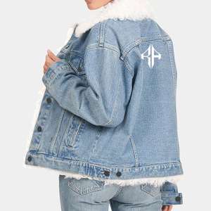 Top Mujer 100% Algodón Alta calidad Stand Collar Invierno Denim Chándal Top Color personalizado OEM/ODM Servicio por RIVIAN ATLANTIC - Product Image 6