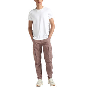 Pantalones Deportivos Casuales para Hombre, 100% Algodón, Estilo Recto, con Logotipo Personalizado, Cintura Alta, Precio al por Mayor - Product Image 1