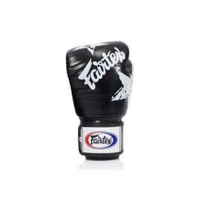 Gants de boxe de haute qualité en cuir véritable avec protection UV complète des doigts, sangle de poignet réglable antidérapante à boucle auto-agrippante - Product Image 5