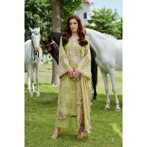 Conjunto de Traje Premium para Mujer Elaf Premium Luxury Lawn Edition 26 - ELH-1A PISTACIA-TC-1503 - Product Image 1