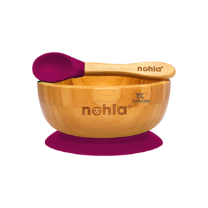 ชุดชามและช้อนดูดสำหรับเด็กทารกเด็กวัยหัดเดินชามพร้อมฝาปิด - Product Image 2