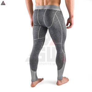 High-Waist Custom <b>Men's</b> Fitness Yoga <b>Leggings</b> Seamless Textured Design High Stretch Breathable Quick Dry Spandex/Nylon <b>Leggings</b> - Product Image 2