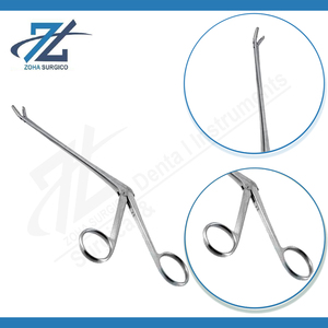 Fabricant d'instruments chirurgicaux en acier inoxydable de haute qualité Cushing Rongeur 130mm Shaft 2mm Bite au Pakistan - Product Image 3