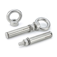 Boulon d'ancrage à expansion en acier inoxydable 304 avec œillet de levage DIN582, anneau de levage pour béton, fixation murale